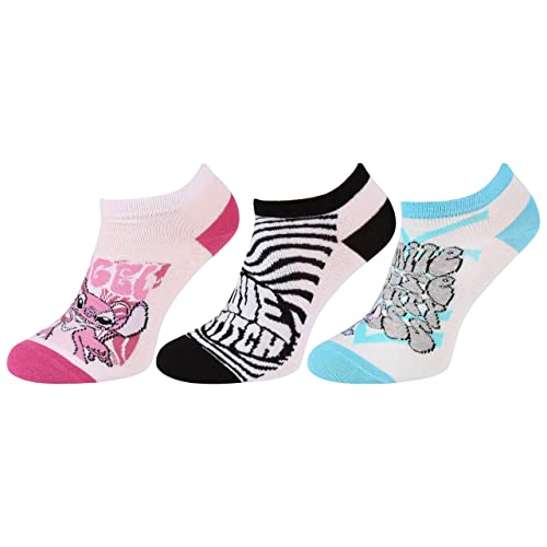 sarcia.eu Angel - Stitch Damen Kurzsocken/Söckchen 37/42-3 Paar OEKO-TEX von sarcia.eu