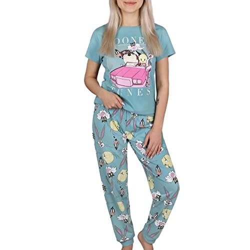 sarcia.eu Looney Tunes Kurzarm-Baumwollpyjama für Damen S von sarcia.eu