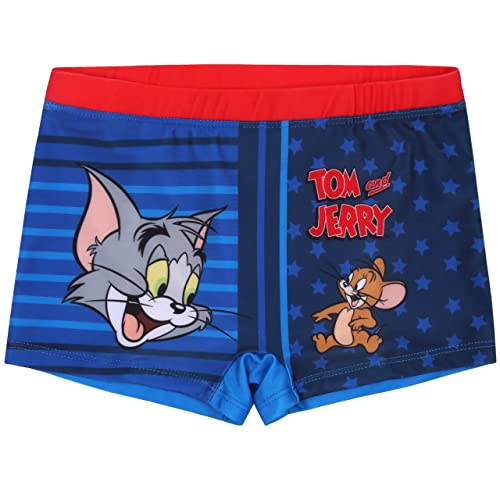 sarcia.eu Tom und Jerry Blaue Badehose Badeshorts für Jungen 2-3 Jahre von sarcia.eu