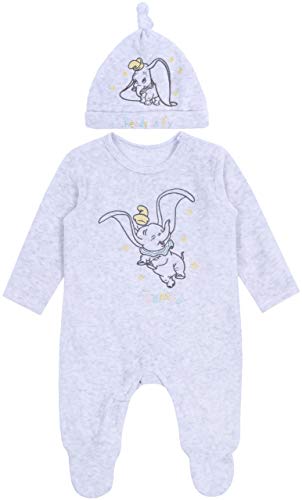 Warmer, Grauer Strampleranzug + Mütze 0-3 Monate von sarcia.eu