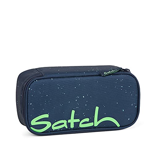 SATCH Space Race Federmäppchen, 22 cm, 0.3 Liter, Blue Green Speckled von satch