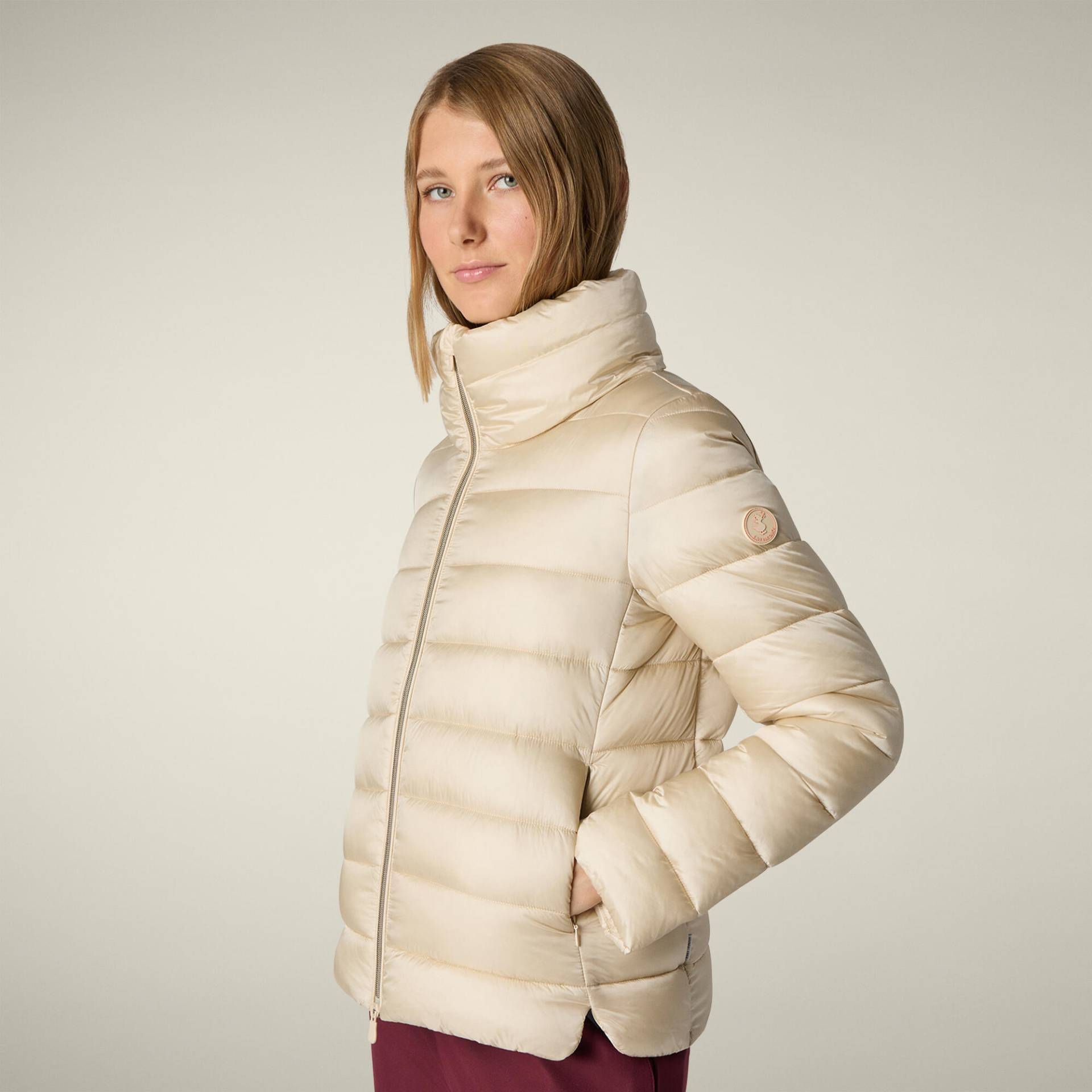 save the duck - Steppjacke - Elsie beige - Gr. - 4 von save the duck