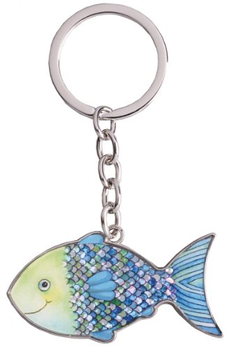 1x Schlüsselanhänger Fisch/Geschenke für Kommunion von schenken-24