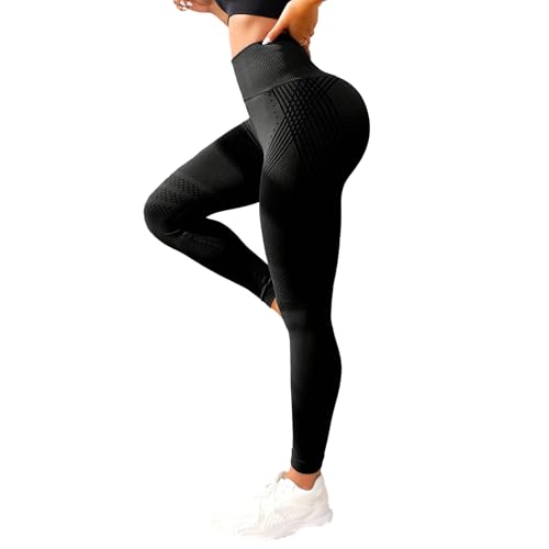 Cellumove 3D Leggings, Anti Cellulite Kompression Leggins Damen – Definieren Sie Ihre Silhouette mühelos neu, Compression High Waist Push Up Hosen von schlafhimmel
