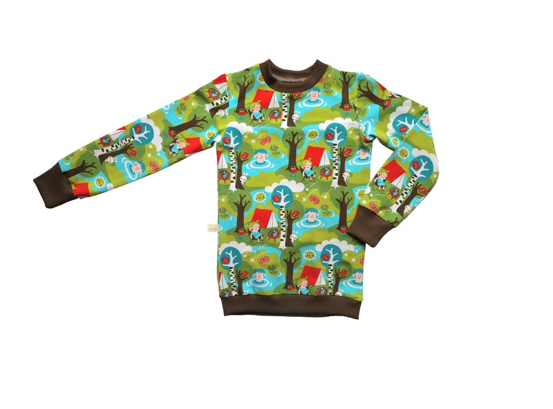 Bio Longshirt "Sommerträumchen" von schlafwandlerdesign