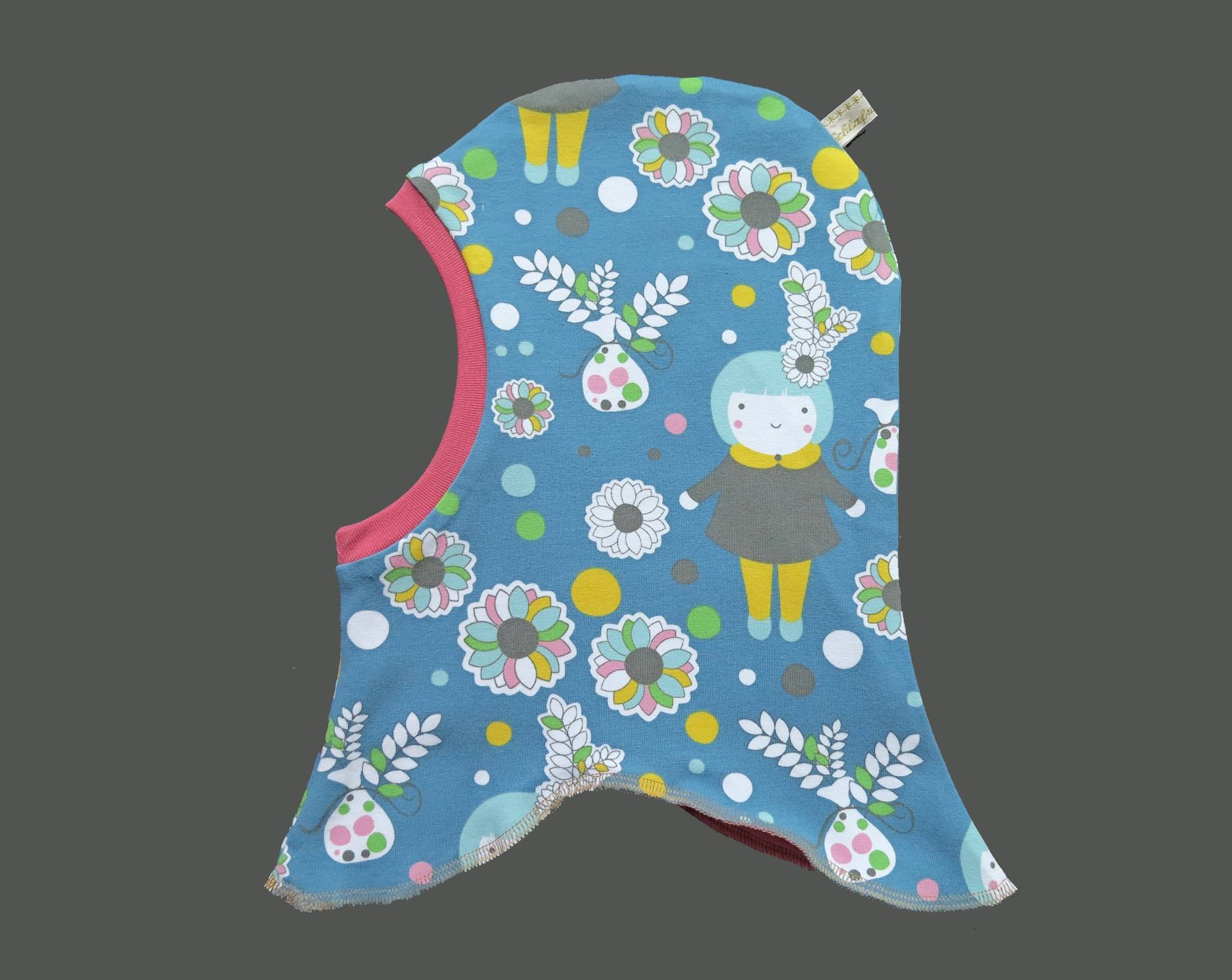 Bio Schalmütze Schlupfmütze "Wintermädchen" von schlafwandlerdesign