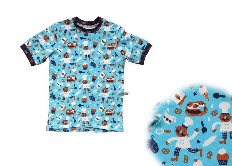 Bio T-Shirt "Brezel Bäcker" Sommer von schlafwandlerdesign