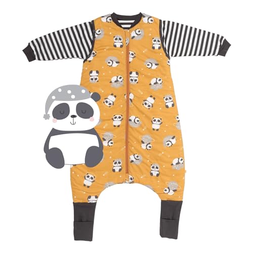 schlummersack Schlafsack mit Füßen ganzjährig 2.5 Tog 120 cm Panda | Kinder Schlafsack mit Beinen und verlängerten Bündchen für eine Körpergröße 120-130cm | Ganzjahres Füßen 2.5 Tog schlummersack Schlafsack mit Füßen ganzjährig 2.5 Tog 120 cm Panda | Kinder Schlafsack mit Beinen und verlängerten Bündchen für eine Körpergröße 120-130cm | Ganzjahres Füßen 2.5 Tog von schlummersack