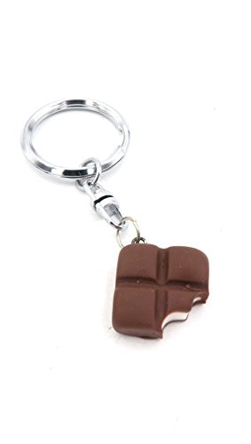 schmuck-stadt Angebissene Schokolade Schlüsselanhänger Taschenanhänger von schmuck-stadt