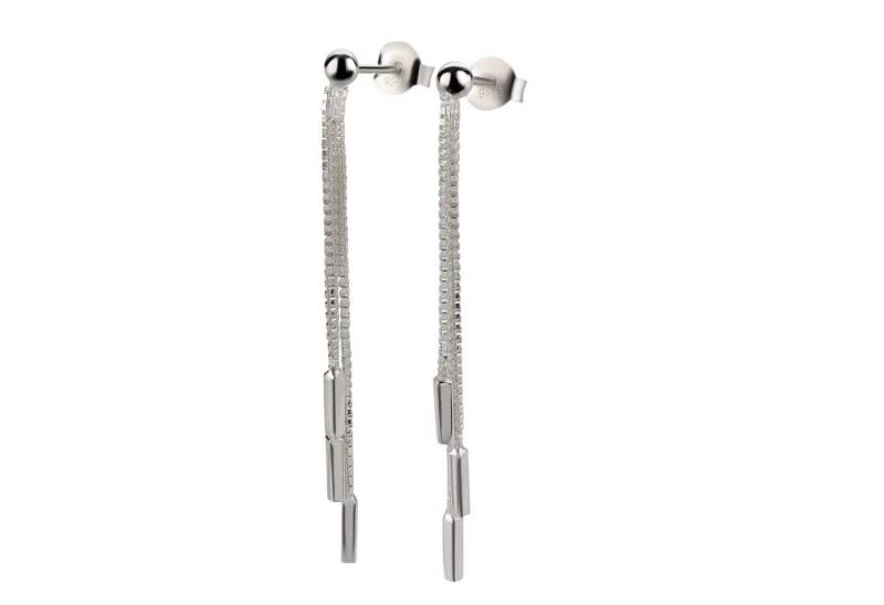 Paar Ohrhänger Ohrringe elegantes Design 925 Silber Damen Mädchen, Kinderschmuck Mädchen Geschenk echte Silberohrringe von schmuck23