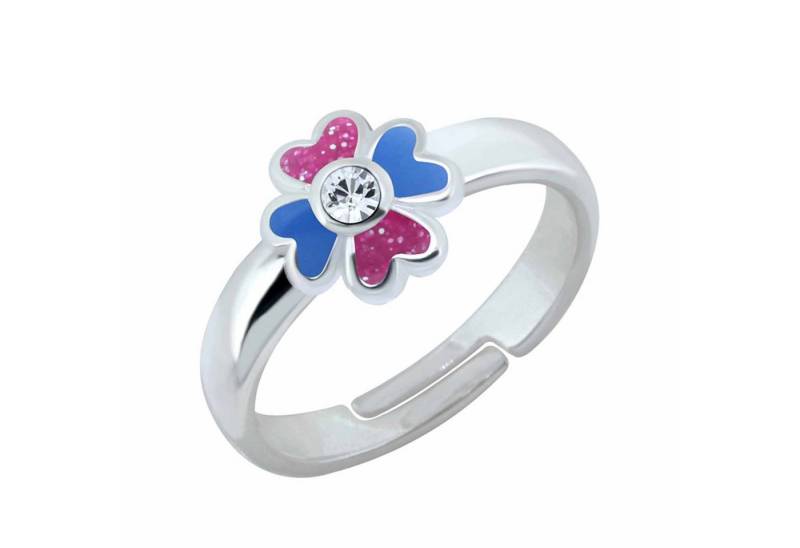 schmuck23 Fingerring Kinder Ring Blume 925 Silber, Kinderschmuck Silberring Mädchen Damen Geschenk von schmuck23