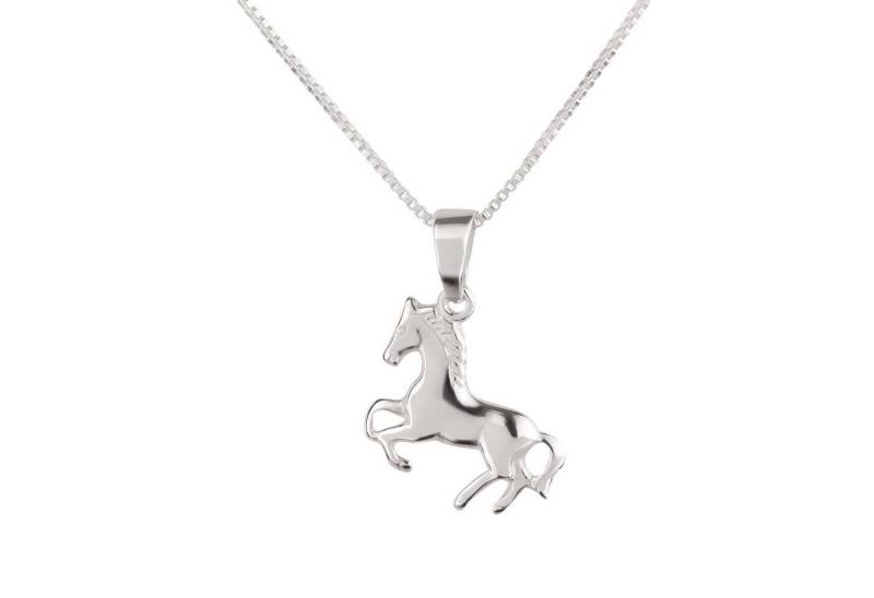 schmuck23 Kette mit Anhänger Halskette Pferd Pony 925 Silber, Reiten Kinder Damen Mädchen Geschenk Kinderschmuck schmuck23 Kette mit Anhänger Halskette Pferd Pony 925 Silber, Reiten Kinder Damen Mädchen Geschenk Kinderschmuck von schmuck23