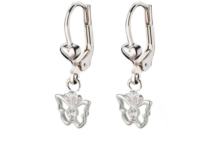 schmuck23 Ohrstecker-Set (Geschenkset, Set aus 2 Paar Ohrringen), Mädchen Kinderschmuck 4 x Silikonverschluß extra von schmuck23