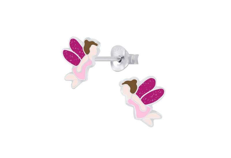 schmuck23 Paar Ohrstecker Kinder Ohrringe Fee 925 Silber, Kinderschmuck Mädchen Geschenk echte Silberohrringe von schmuck23