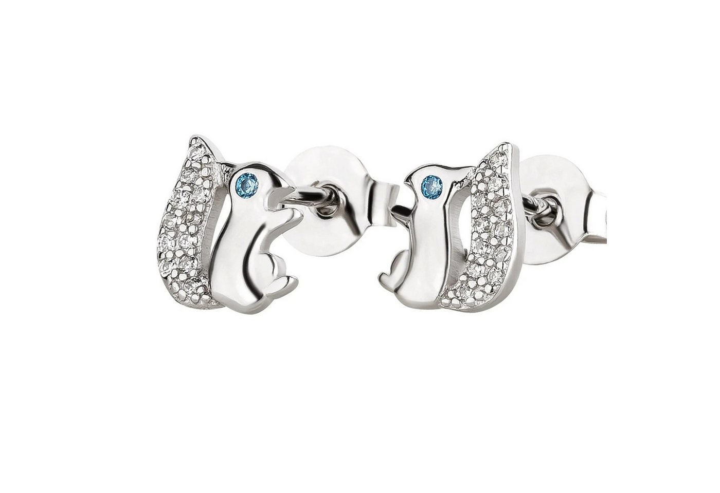 schmuck23 Paar Ohrstecker Ohrringe Eichhörnchen 925 silber Kinderohrringe von schmuck23