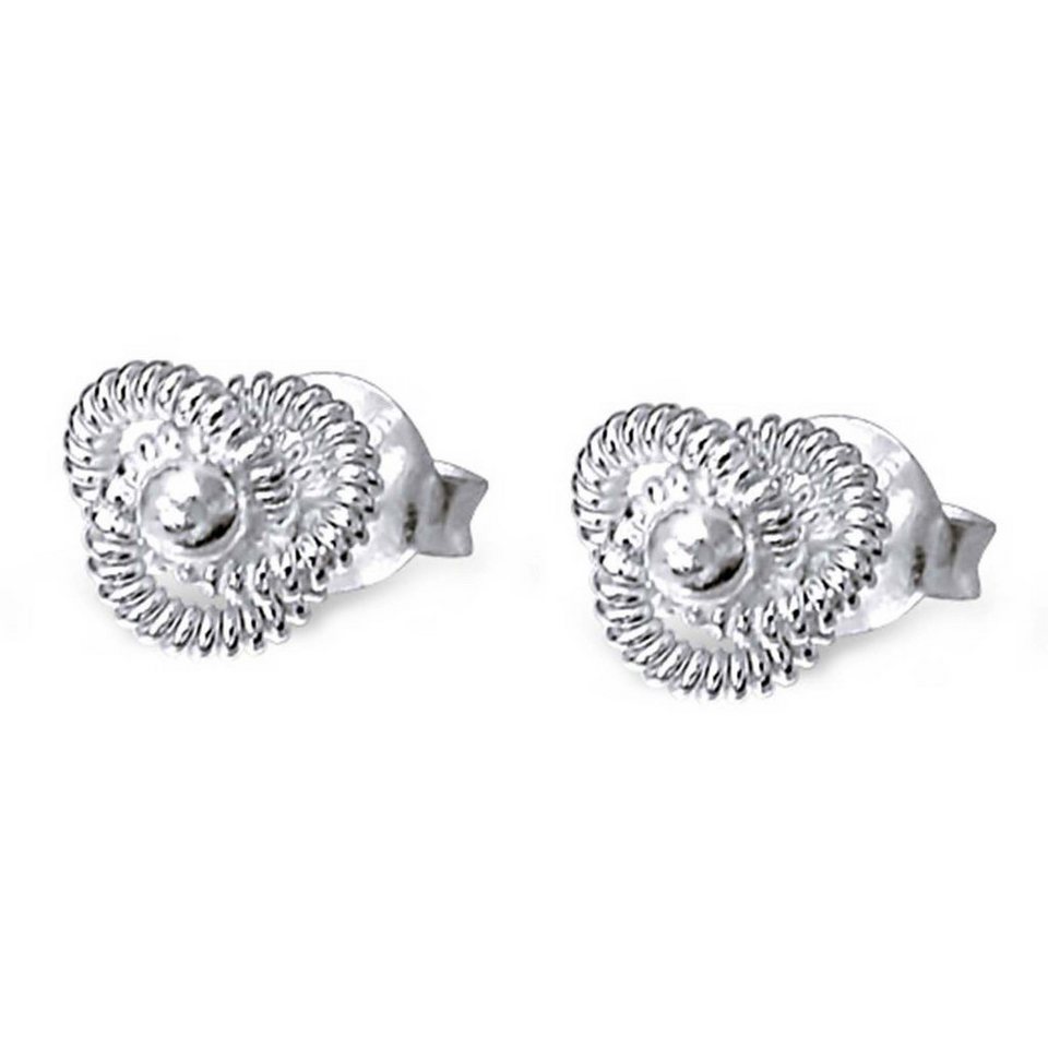 schmuck23 Paar Ohrstecker Ohrringe Silberkugel elegantes Design 925 Silber Damen, Kinderschmuck Mädchen Geschenk echte Silberohrringe von schmuck23