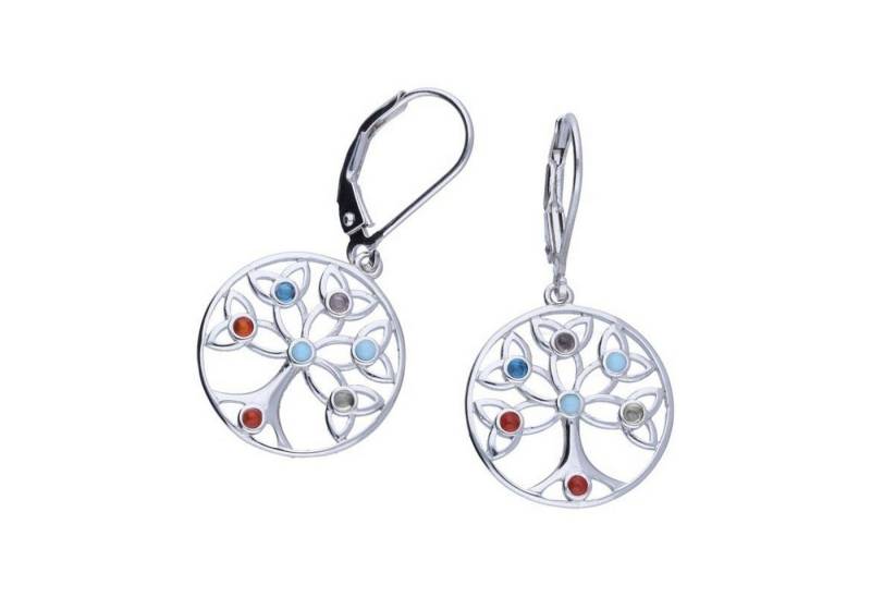 schmuck23 Paar Ohrstecker Ohrringe Traumfänger Zirkonia 925 Silber, Geschenk echte Silberohrringe von schmuck23