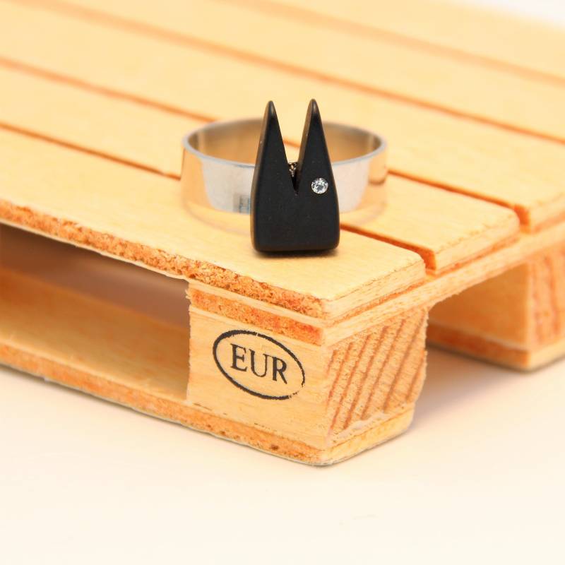 Kölner Dom Ring Schwarz Kölnring Köln Schmuck von schmuckauskoeln