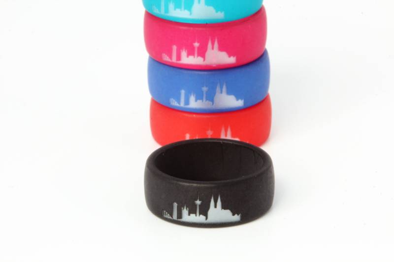Kölnring Skyline Schwarz Köln Schmuck von schmuckauskoeln