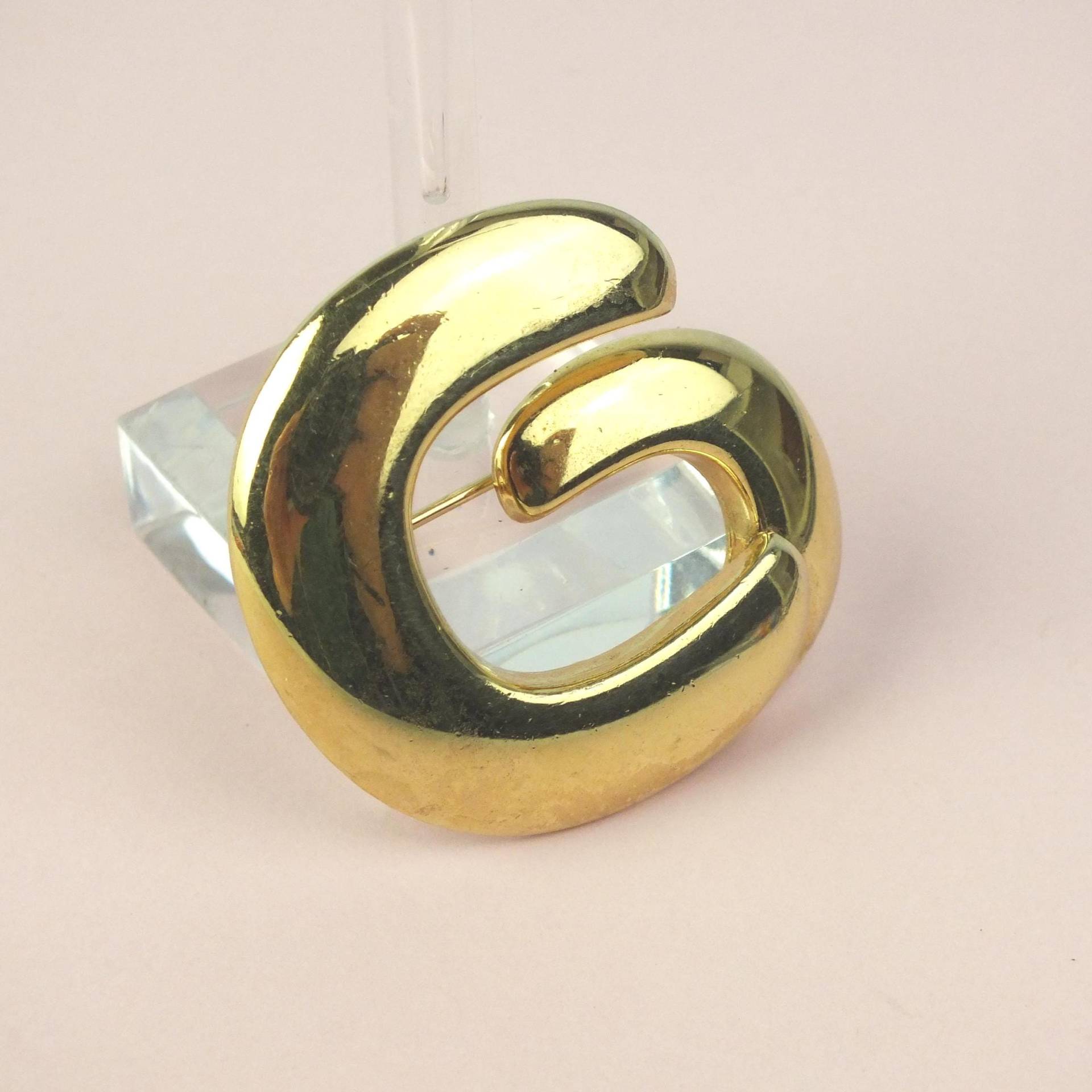 Seltene Vintage Grosse' Henkel Germany | Für Dior Brosche Gold 1972 - Modeschmuck Anstecknadel Geschenk Für Frauen Sie von schmuckesBerlin