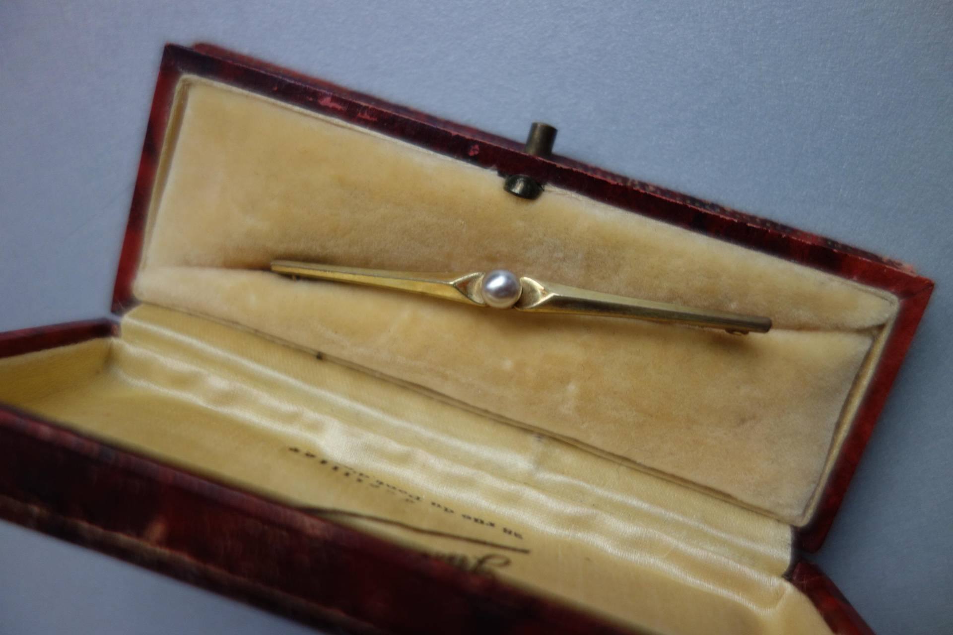 stabbrosche, Krawattenschmuck, Reversschmuck, Gestempelt, Amerikaner, Vergoldet, Double, Party, Hochzeit, Festlich, Geschenk, Partyschmuck von schmuckoma