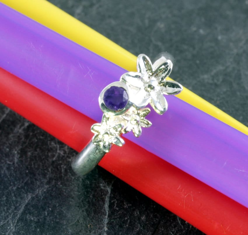 Amethyst Und Silber, Ring von schmuckplantage