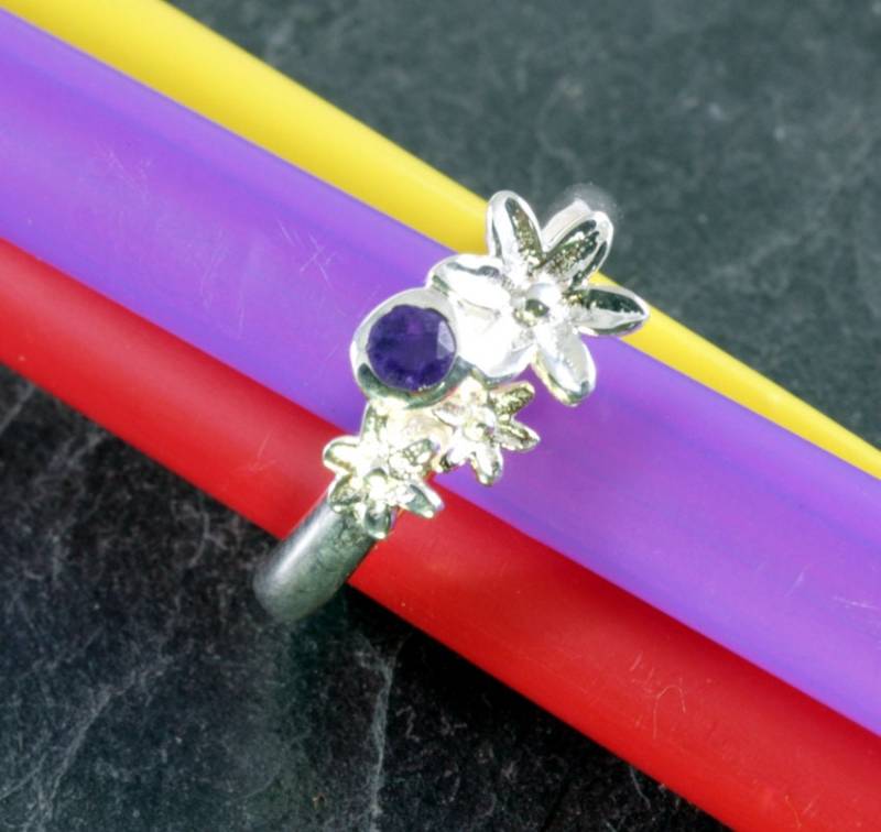 Amethyst Und Silber, Ring von schmuckplantage