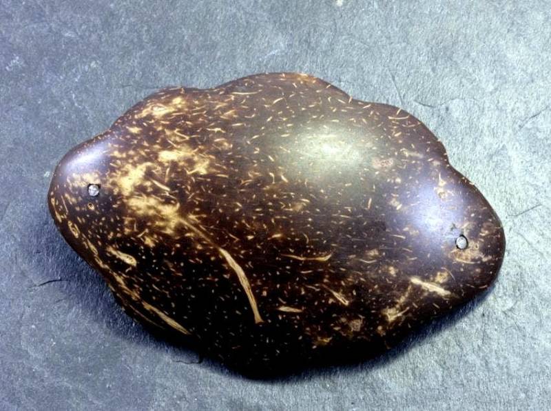 Haarspange Aus Einer Kokosnuss von schmuckplantage