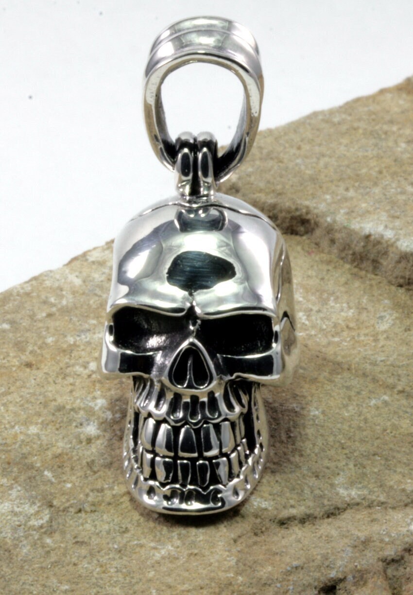 Totenkopf, Skull, Anhänger, 925 Sterling Silber von schmuckplantage