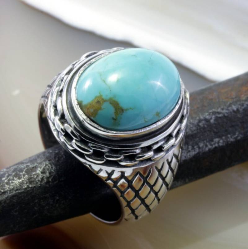 Türkis Und Silber - Ring von schmuckplantage