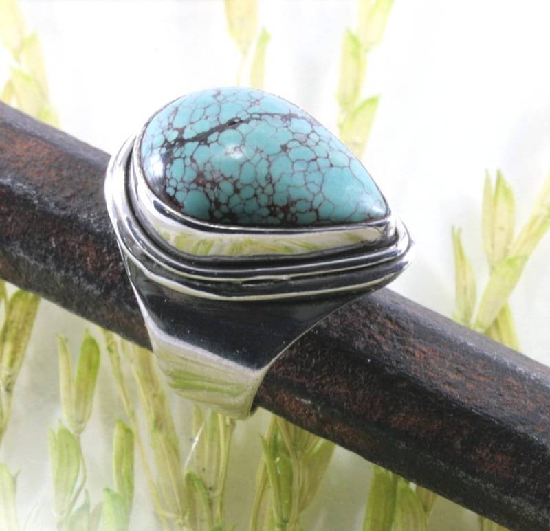 Türkis Und Silber - Ring von schmuckplantage