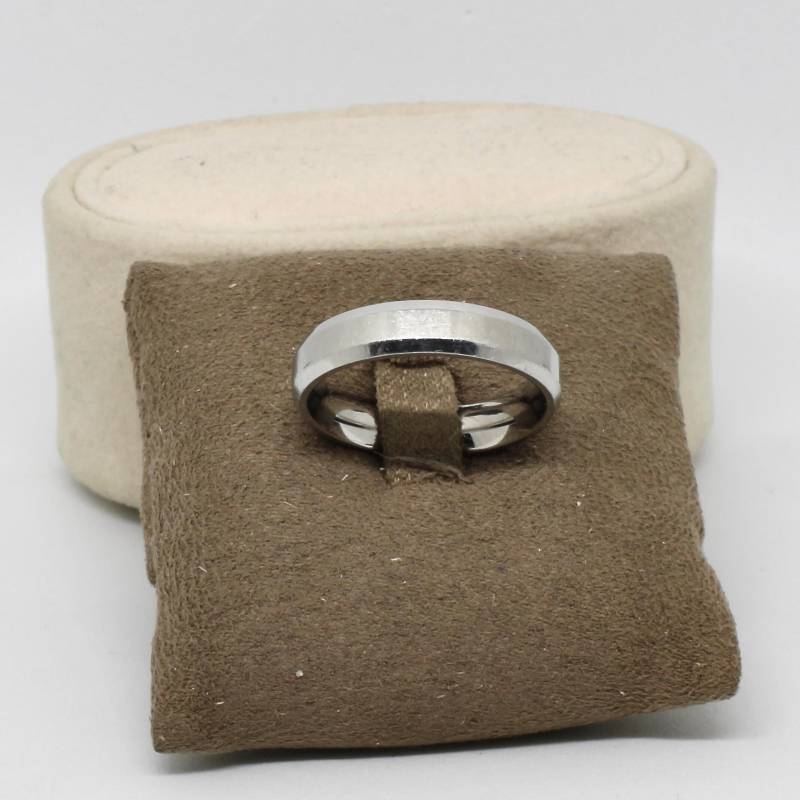 Edelstahl Ring Bandring Gr.60 Glatt Schlicht Stabil Christ Schmuck Hochwertig von schmuckvintage2020