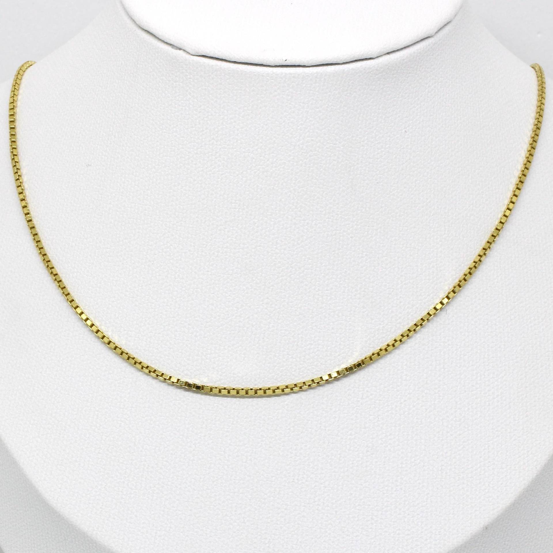 Venezianerkette Halskette Gold Double Stabil, Kurz 39cm. Zeitlos Modern von schmuckvintage2020