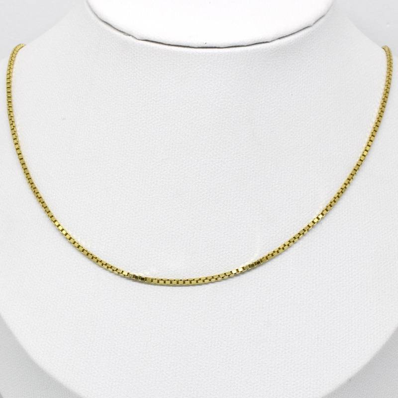 Venezianerkette Halskette Gold Double Stabil, Kurz 39cm. Zeitlos Modern von schmuckvintage2020