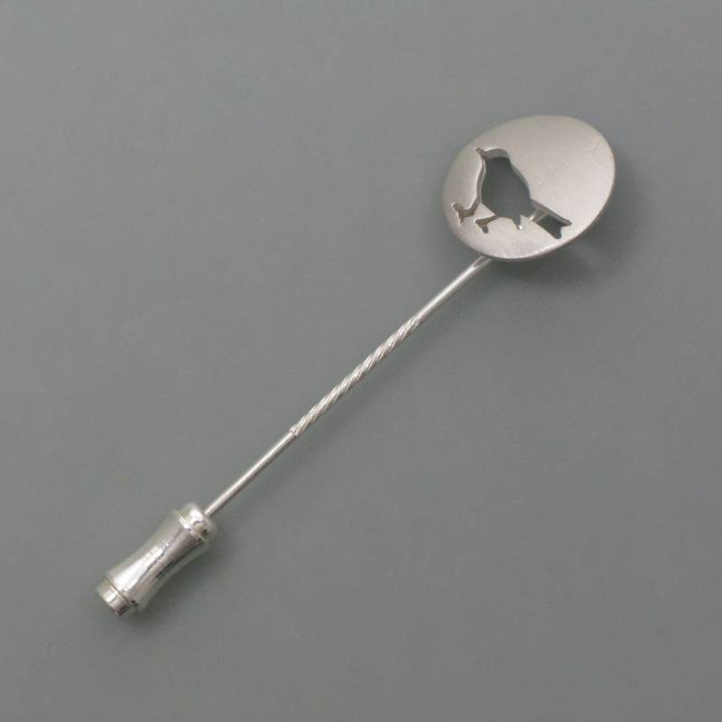 Anstecknadel « Kleines Vögelchen » von schmuckwerkshop