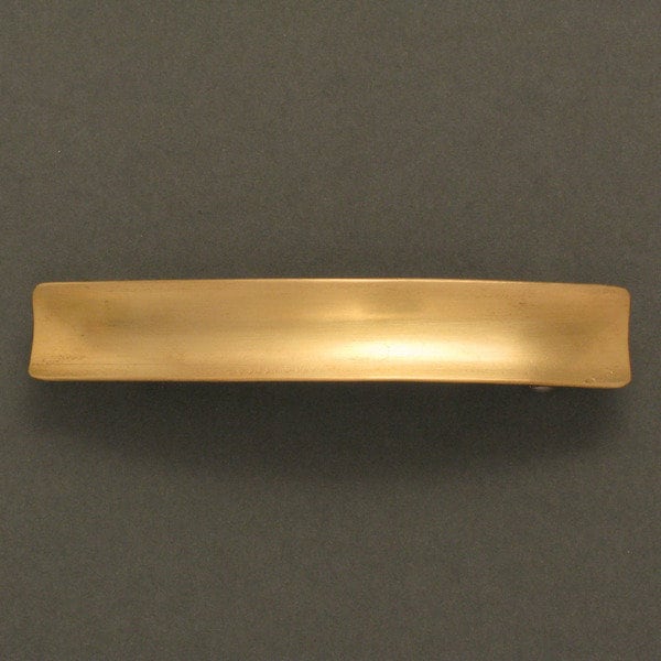 Haarspange Messing Konkav Haarspange Messing Konkav von schmuckwerkshop