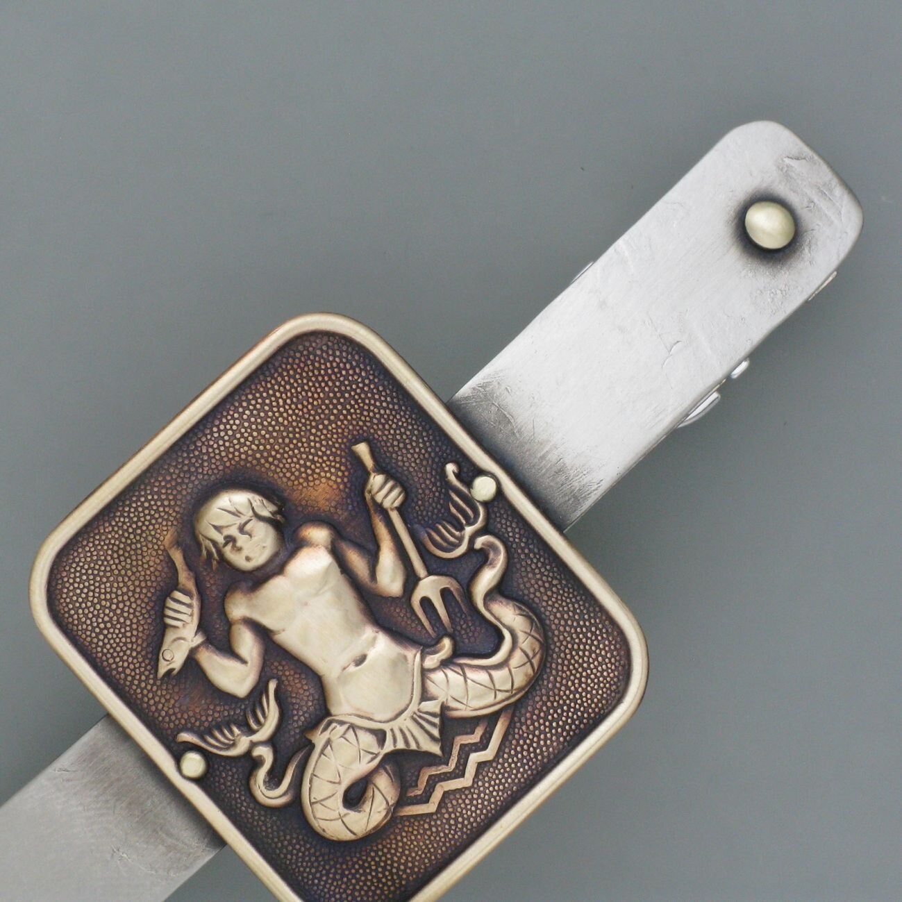 Hair Clip Zodiac Sign Aquarius Hair Clip Zodiac Sign Aquarius von schmuckwerkshop
