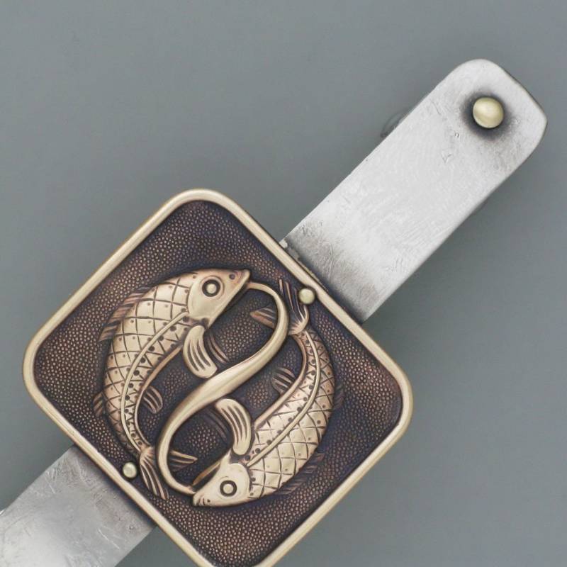 Hair Clip Zodiac Sign Pisces von schmuckwerkshop