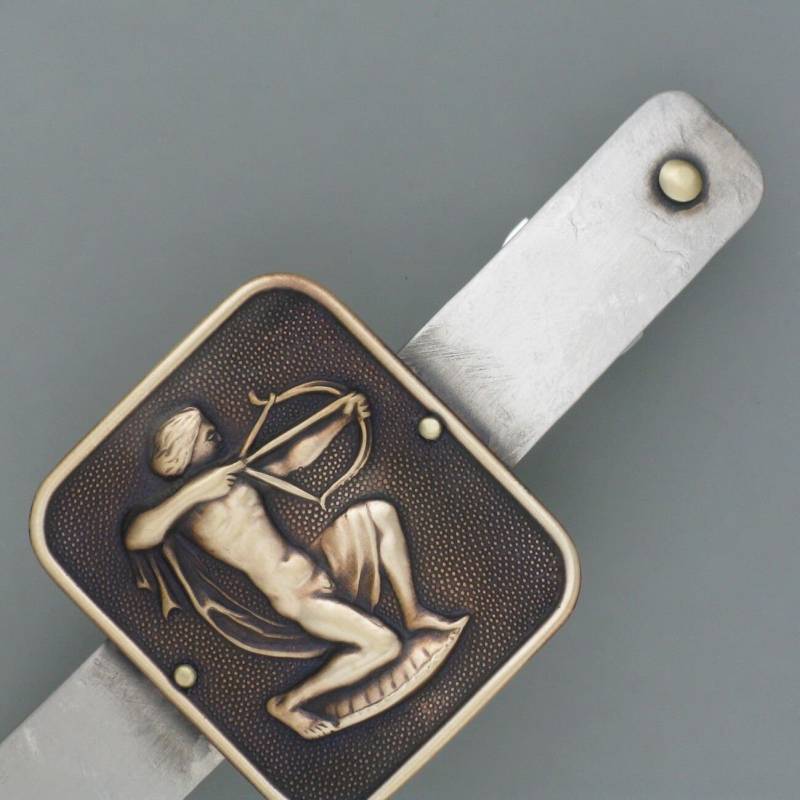 Hair Clip Zodiac Sign Sagittarius von schmuckwerkshop