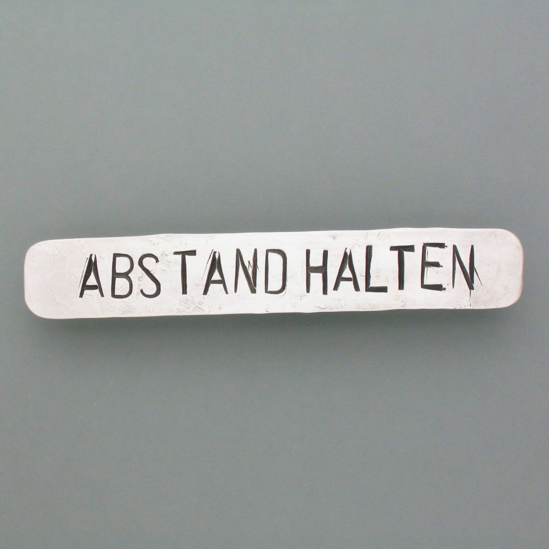 Silber-Brosche Abstand Halten von schmuckwerkshop