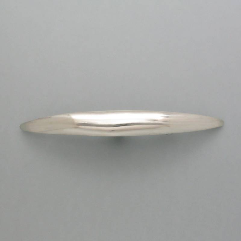 Spindel-Haarspange in Neusilber, Poliert von schmuckwerkshop