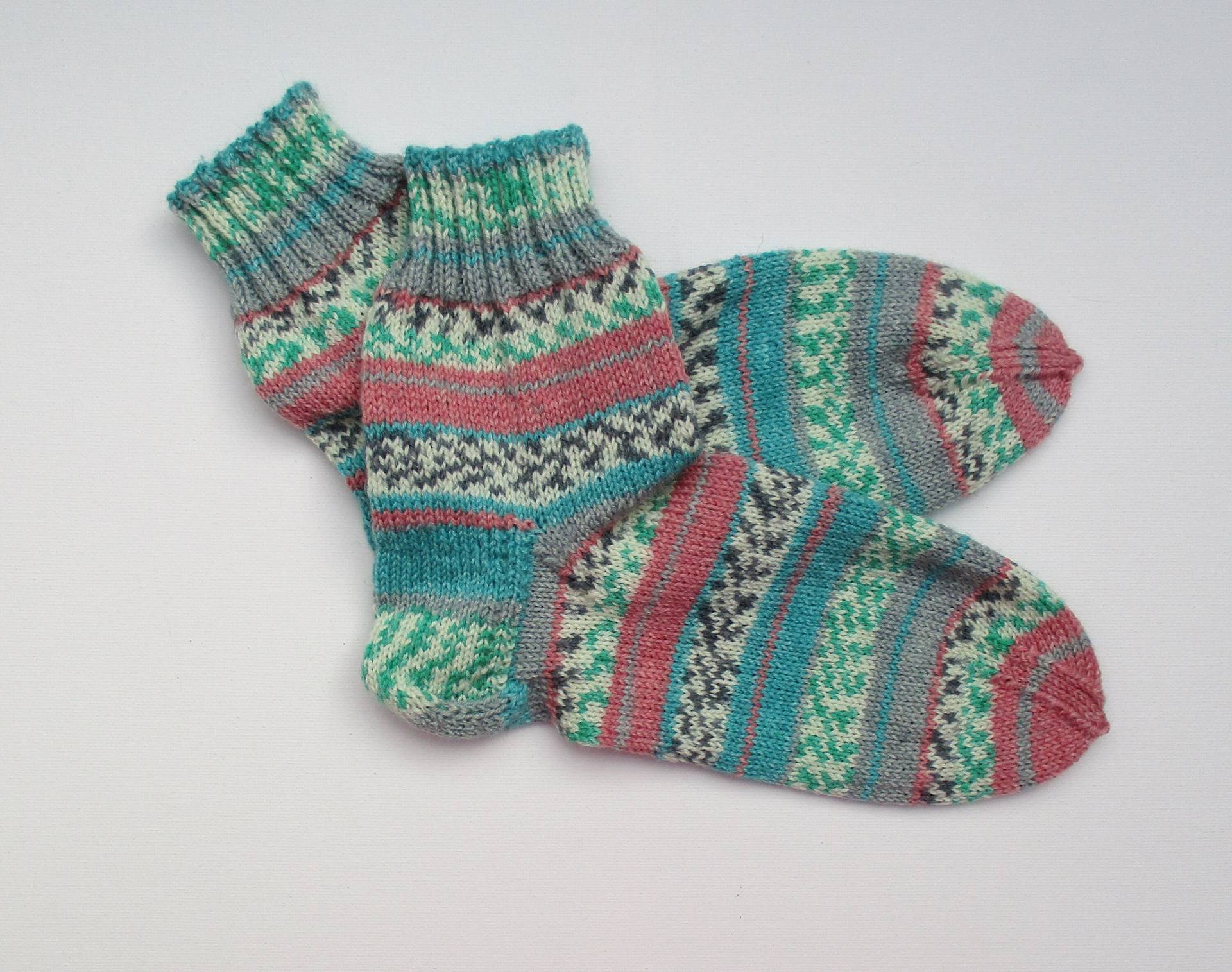 Socken Handgestrickt, Wintersocken, Wollsocken von schoenesachenmachen3