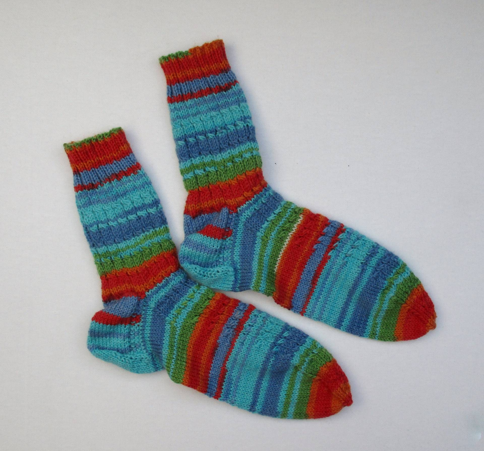 Socken Handgestrickt, Wintersocken, Wollsocken von schoenesachenmachen3