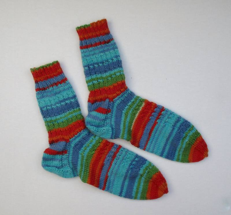Socken Handgestrickt, Wintersocken, Wollsocken von schoenesachenmachen3