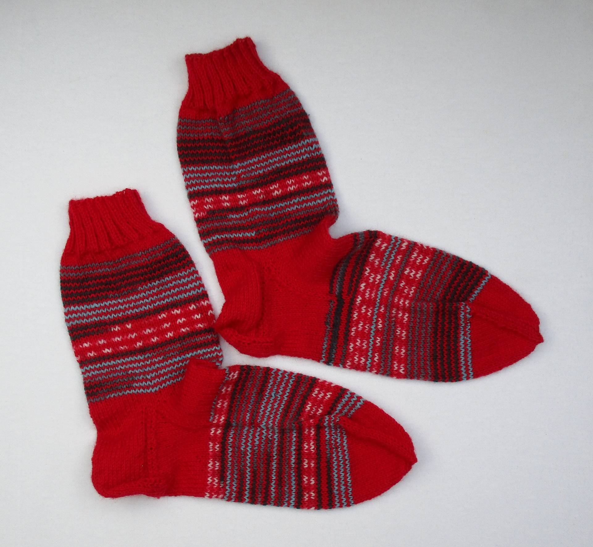 Socken Handgestrickt, Wintersocken, Wollsocken von schoenesachenmachen3