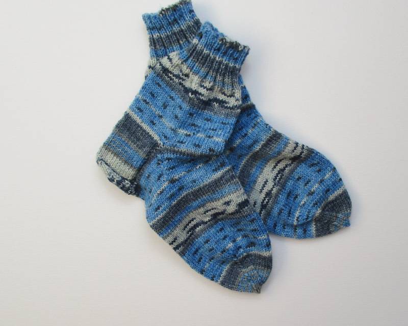 Socken Handgestrickt von schoenesachenmachen3