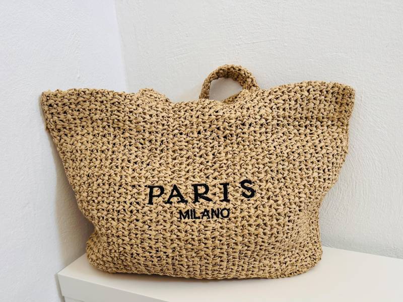 Design Bast-Shopper Paris - Lightbrown/Schwarz Schuhzwang von schuhzwang