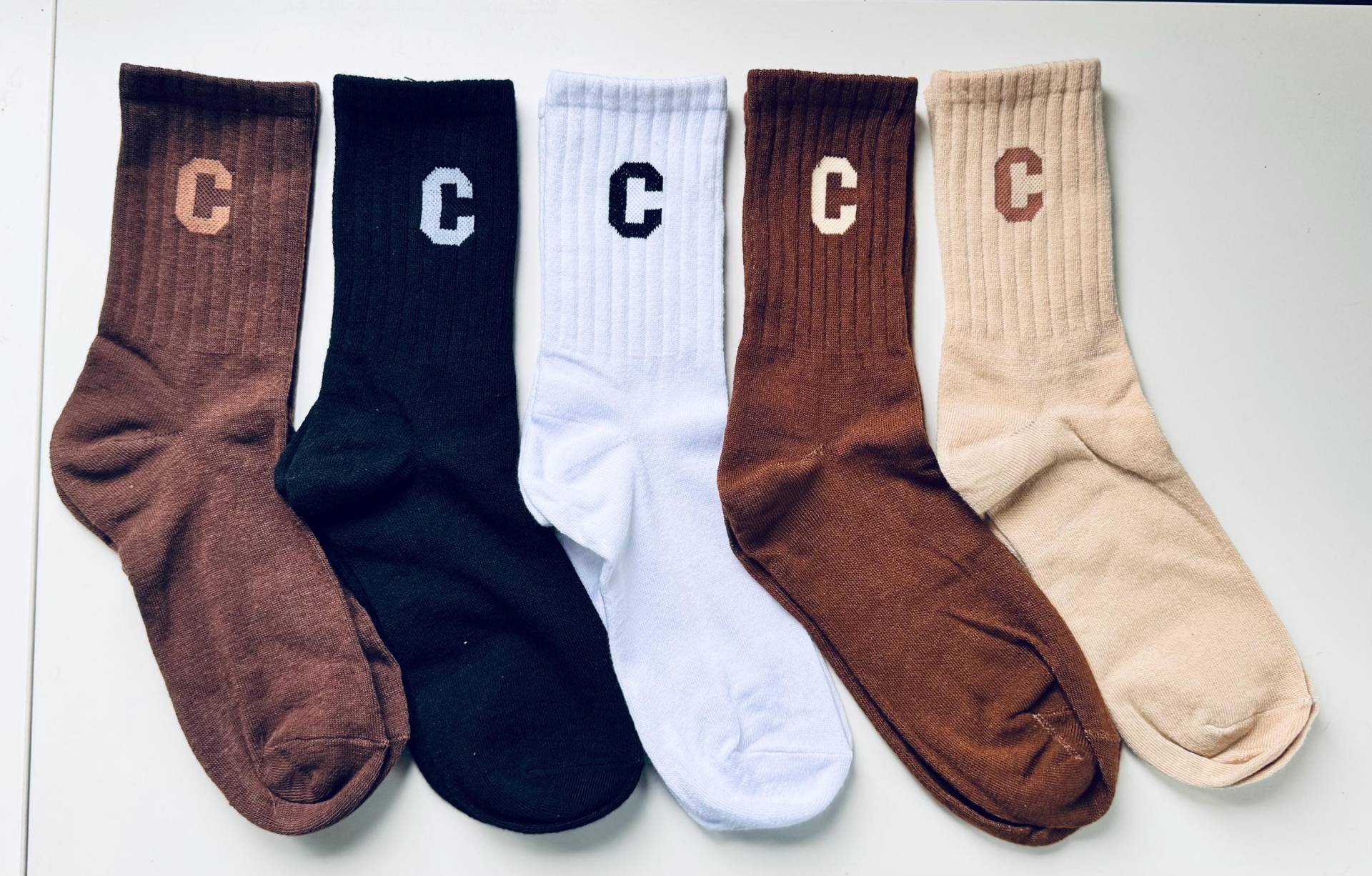 Kuschelsocken "C"- Verschiedene Farben - Schuhzwang von schuhzwang
