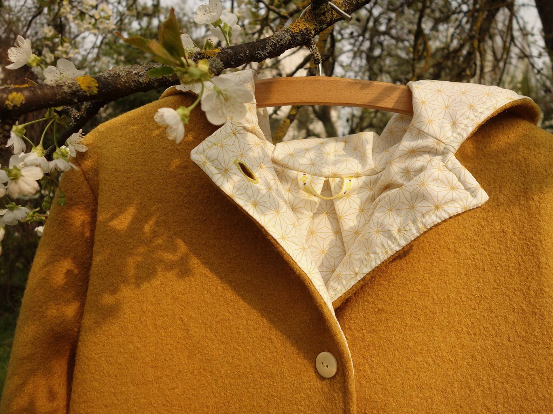 Walkmantel, Wollwalkmantel, Walkmantel Damen, Wollwalkmantel Damen von schwesternliebe