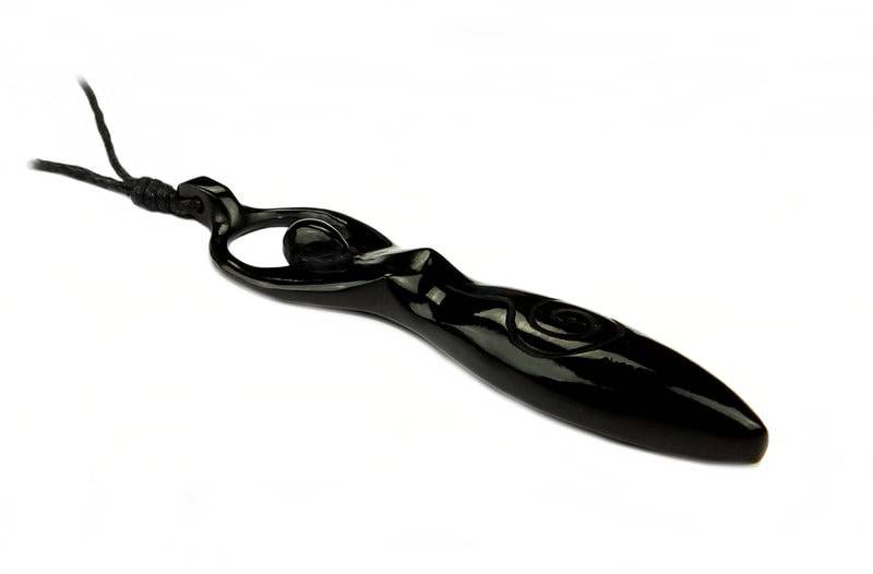 Göttin Mit Spirale Anhänger/Perle Aus Horn Geschnitzt ~ Schöpfungssymbol Göttin Mit Spirale Anhänger/Perle Aus Horn Geschnitzt ~ Schöpfungssymbol von schwingungsreich